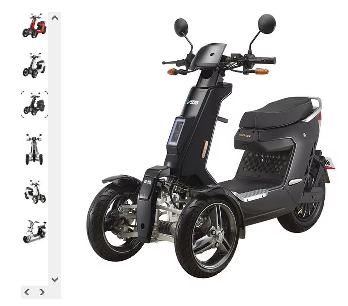 cliclomotor electrico triciclo reparto