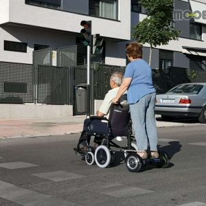 Adaptar patinete electrico a silla de ruedas