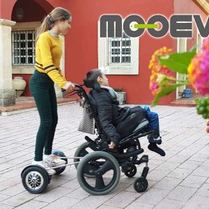 Aparato para aplicar a cualquier silla de ruedas manual