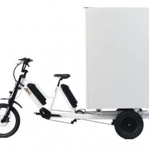 BKL Box 1500 y Hulk Drive Cargo ebike Techado y parabrisas
