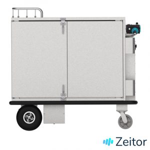 Carrito eléctrico refrigerado de reparto con nevera