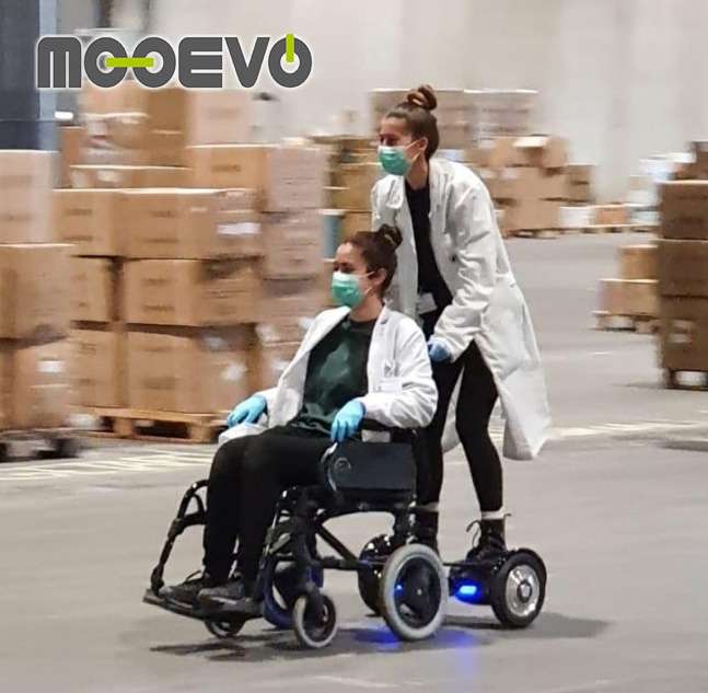 Convertir silla de ruedas manual en electrica