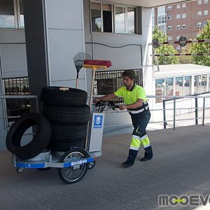 Ver nuevo carro electrico de limpieza