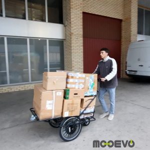 Carretilla electrica para sacas de Amazon