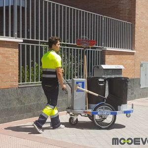 Ver carrito de barrendero electrico urbano sostenible