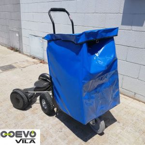 Ver carro eléctrico de reparto publicitario última milla Jumbo ME Vila