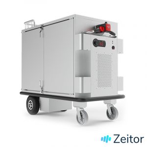 Carrito electrico de reparto y transporte control temperatura