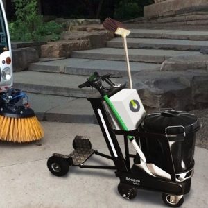 Carrito electrico limpieza ayuntamientos