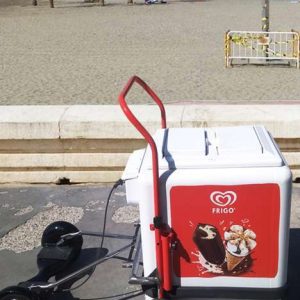 Ver carrito helados con patinete electrico hoverboard