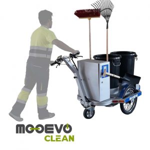 Carro electrico de basurero recogida urbana residuos Mooevo