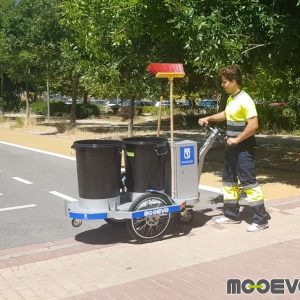 Ver carro recogida de residuos urbanos Madrid