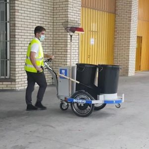 Ver carro recogida de residuos urbanos