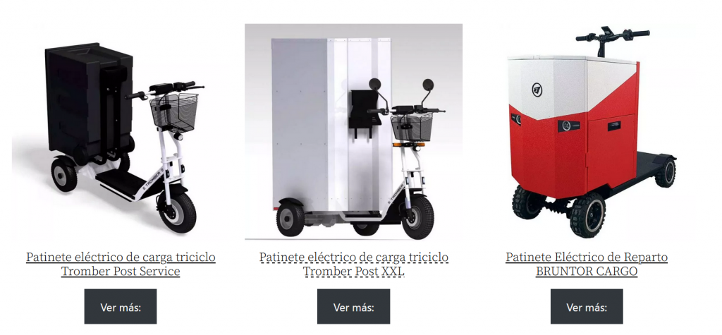 Patinetes eléctricos de 3 ruedas