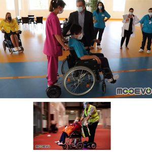 sillas de ruedas para hospitales y residencias