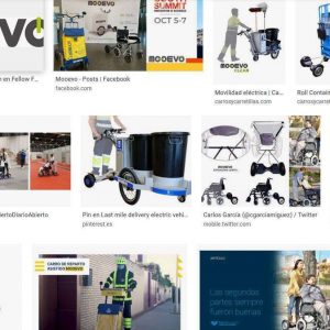 Vehiculo electrico para reparto urbano de ultima milla