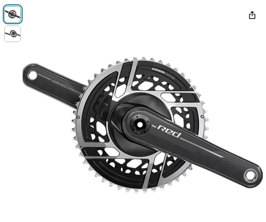 Bielas SRAM de carbono natural 