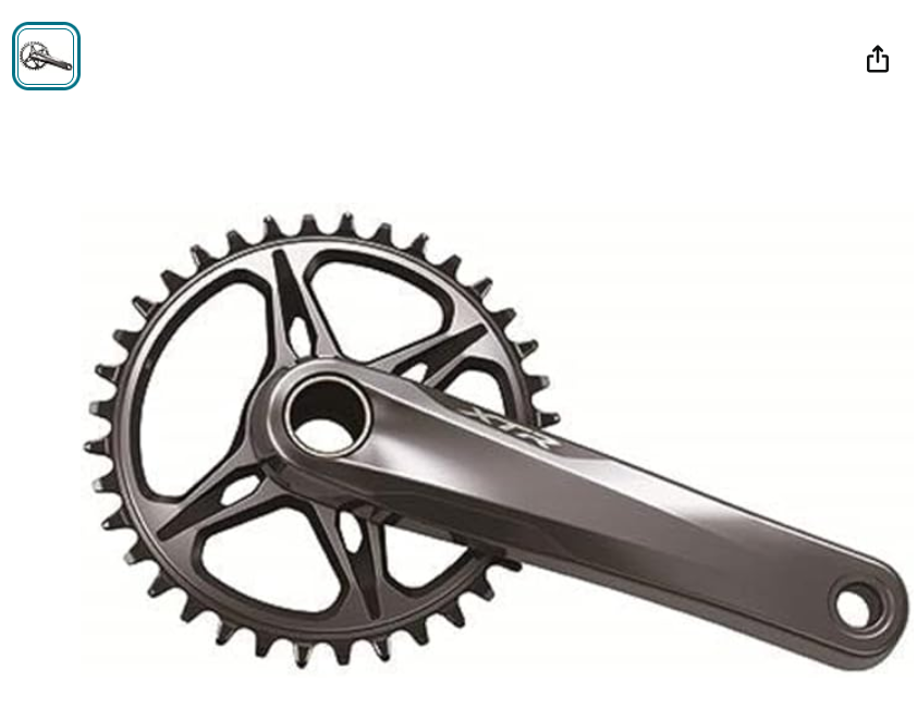 Cuánto pesan las bielas XTR