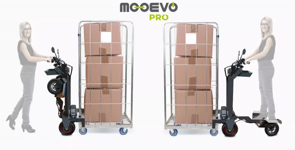 jaula roll container cargo bike electrica