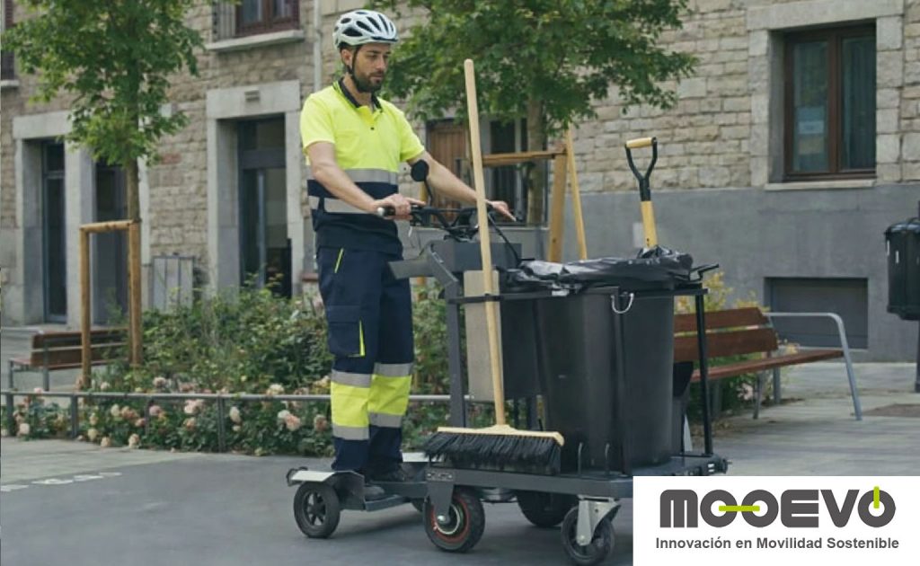 carga con triciclos eléctricos