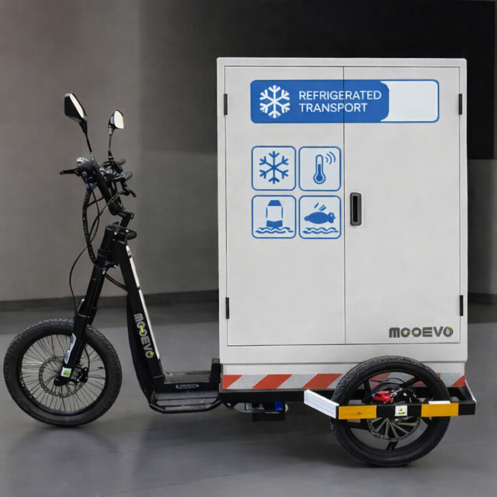 triciclo transporte refrigerado electrico
