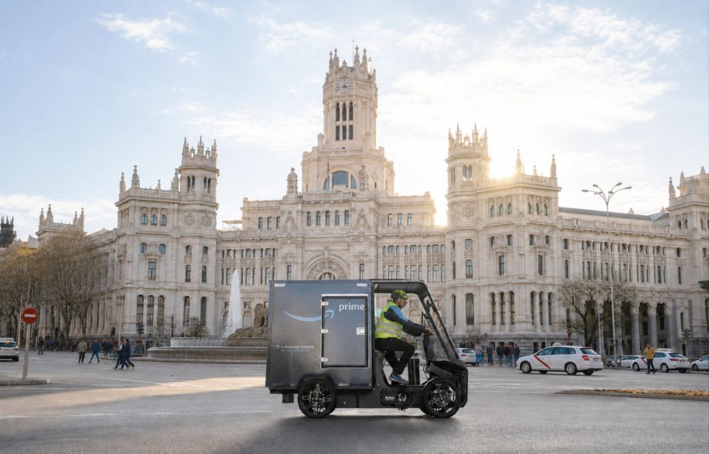 amazon madrid electrico sostenible